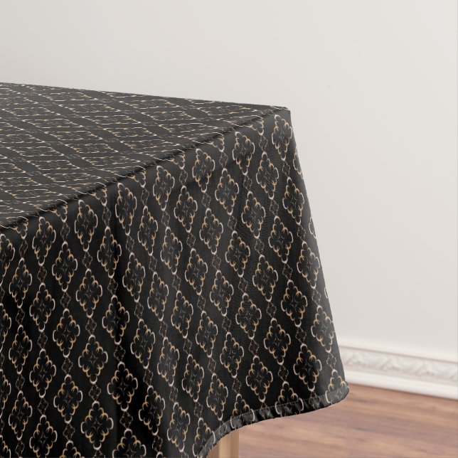 Toalha De Mesa Arte deco elegante.  (Posição Original)