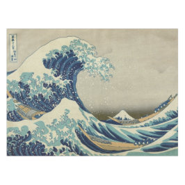 Toalha De Mesa Arte Japonesa Vintage, A Grande Onda de Hokusai
