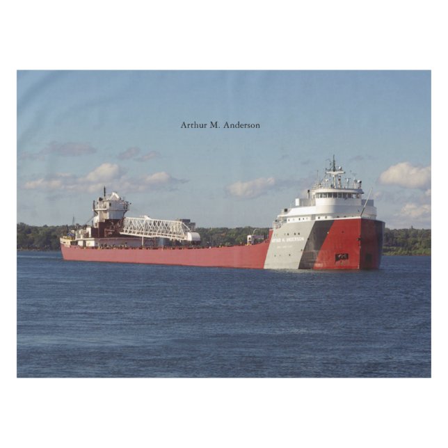 Toalha De Mesa Arthur M. Anderson mesa (Frente (Horizontal))