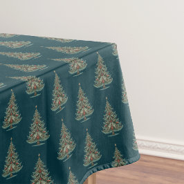 Toalha De Mesa Árvore de Natal caprichosa aconchegante