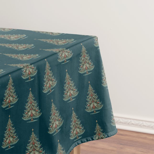 Toalha De Mesa Árvore de Natal caprichosa aconchegante (Criador carregado)
