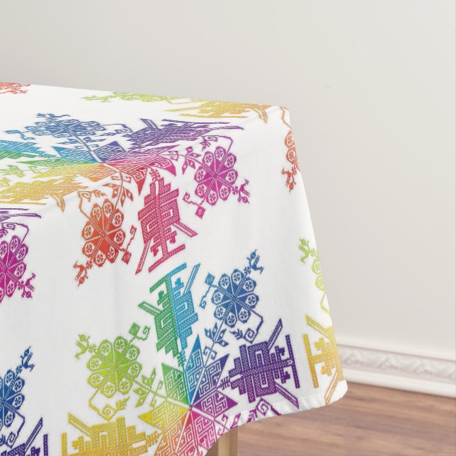 Toalha De Mesa Asteca (Posição Original)