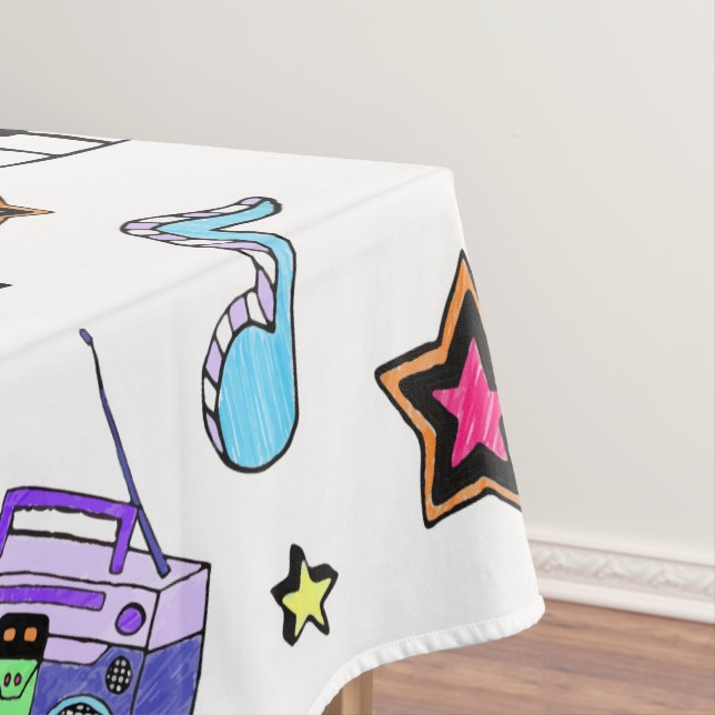 Toalha De Mesa Aumente a música (Posição Original)