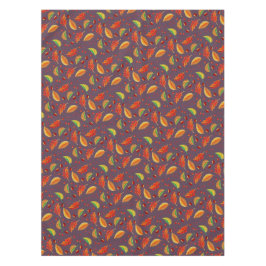 Toalha De Mesa Autumn Deixa Loucos Castanha Padrão Elegante Queda