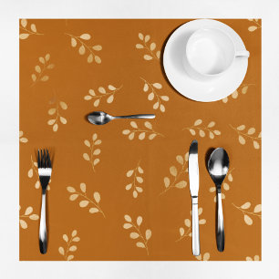 Toalha De Mesa Autumn Harvest Brown Floral Tablecloth