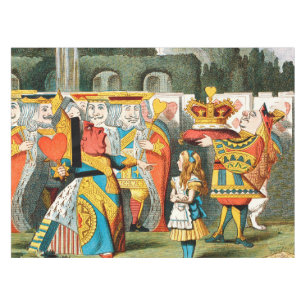 Toalha De Mesa Aventuras de Alice no País das Maravilhas Rainha d