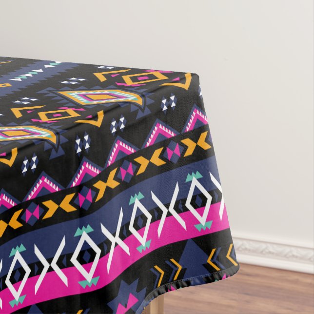 Toalha De Mesa Aztec Colorido (Posição Original)