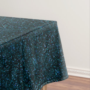Toalha De Mesa Azul Azul Azul-Azul-Aqua Escuro