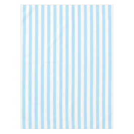 Toalha De Mesa Azul claro e branco, simples e esbranquiçado