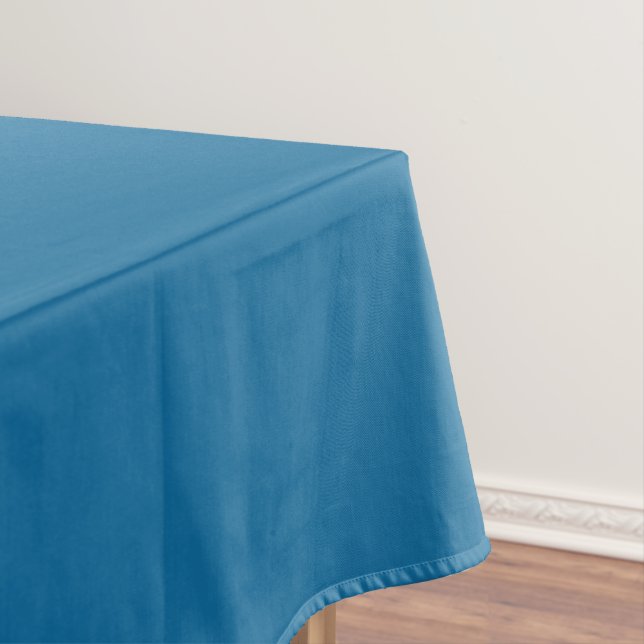 Toalha De Mesa Azul Médio Versátil - Tablecloth (Posição Original)