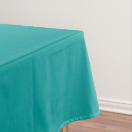 Toalha De Mesa Azul Verde Esmeralda Sólido