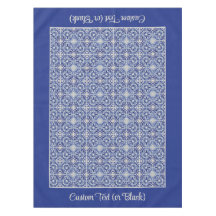 Azulejo pintado de cozinha bonito Blue Vintage