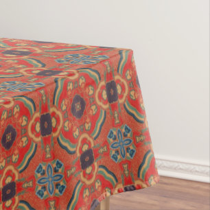 Toalha De Mesa Azulejos,arabesque, motivos geométricos,ornamento