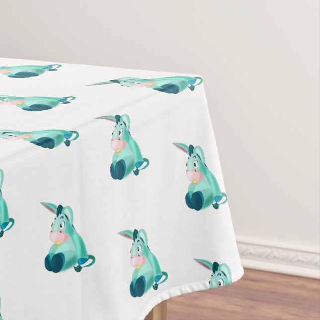 Toalha De Mesa Baby Donkey Funny Tablecloth (Posição Original)