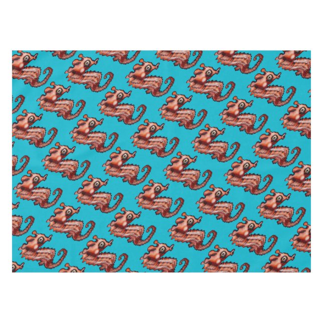 Toalha De Mesa Baby Seacavalo (Frente (Horizontal))