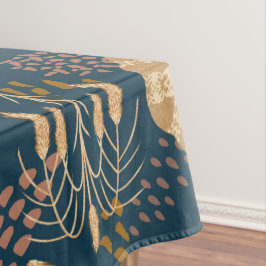 Toalha De Mesa Bakery Bliss: Artisan Bread & Barley, Teal