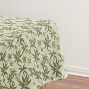 Toalha De Mesa Bambu em Beige Sheers - padrão de superfície uni