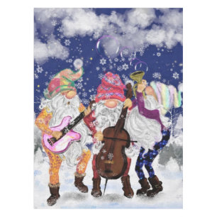 Toalha De Mesa Banda de Natal - Música Feliz