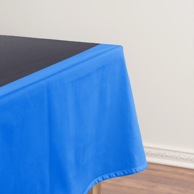 Toalha De Mesa Bandas Azuis Amarelas (Posição Original)