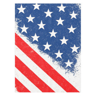 Toalha De Mesa Bandeira Americana Camisa Estrelas Patriótica dos
