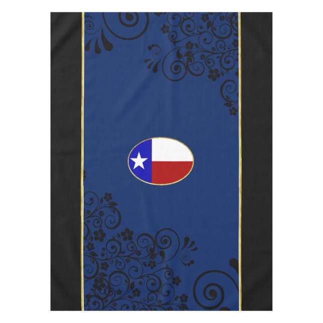 Toalha De Mesa Bandeira de Texas (Frente)