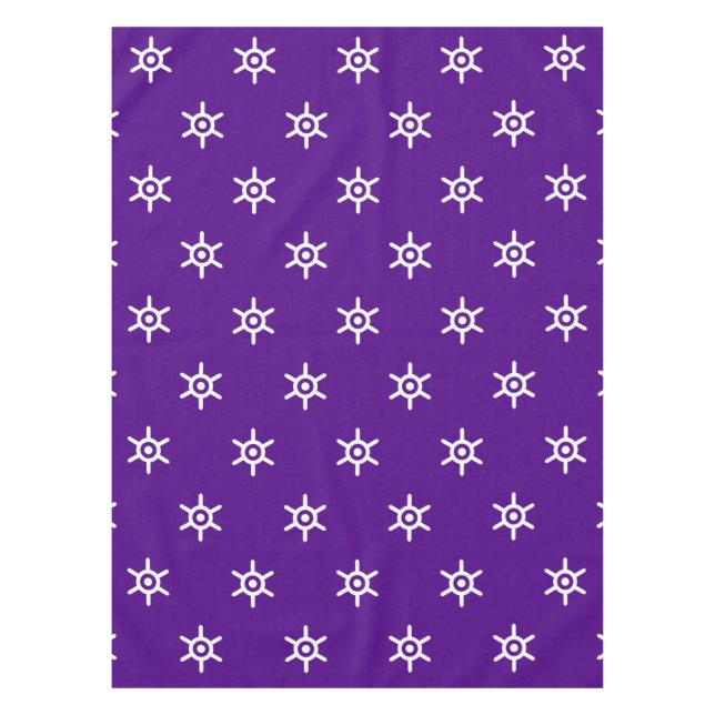 Toalha De Mesa Bandeira do Distrito de Tóquio, Japão Tablecloth (Frente)