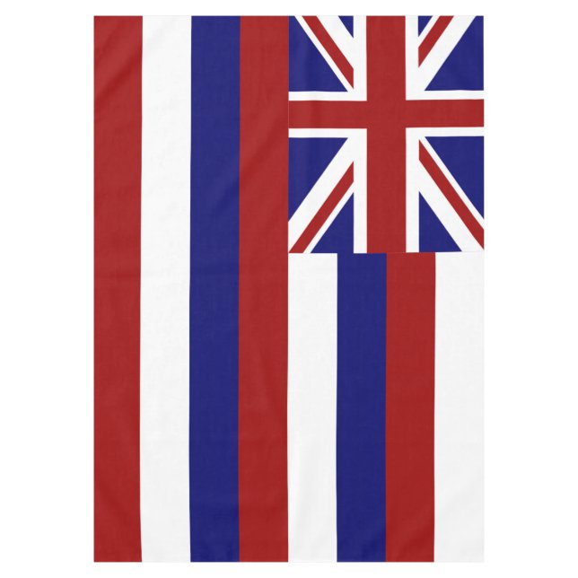 Toalha De Mesa bandeira do Havaí (Frente)