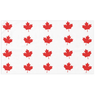Toalha De Mesa Bandeira do Maple Leaf do Canadá