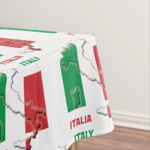 Toalha De Mesa BANDEIRA italiana DE ITÁLIA Italia
