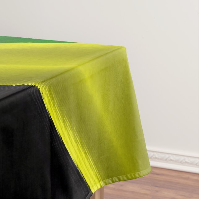 Toalha De Mesa Bandeira jamaicana (Posição Original)