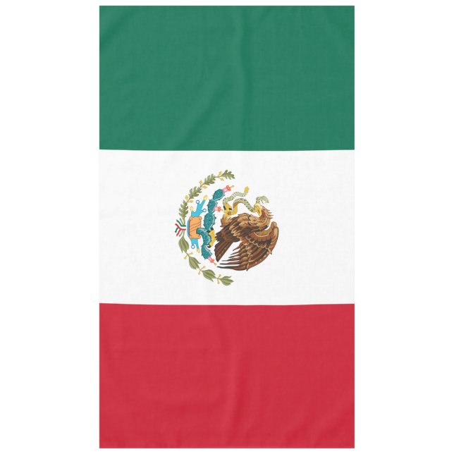 Toalha De Mesa Bandeira mexicana - Bandeira do México (Frente)