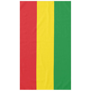 Toalha De Mesa Bandeira Rastafári Rasta Etíope