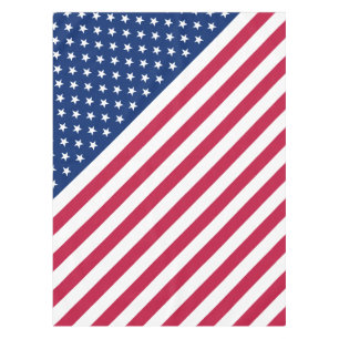 Toalha De Mesa Bandeiras Patrióticas dos Estados Unidos