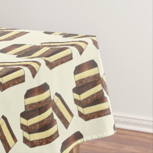 Toalha De Mesa Bares canadenses Nanaimo Canadá Comida britânica C