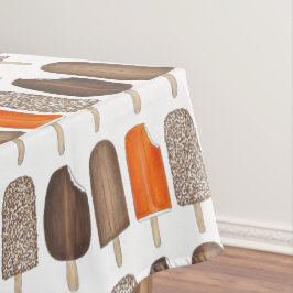 Toalha De Mesa Bares Pop sorvetes Picolé Creamsicle Fudge