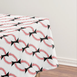 Toalha De Mesa Baseballs Stitting Design Tablecloth