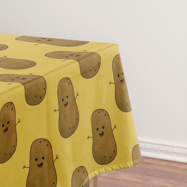 Toalha De Mesa Batata Feliz (Posição Original)