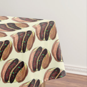 Toalha De Mesa Batatas de enchido de Comida de Pub Britânico