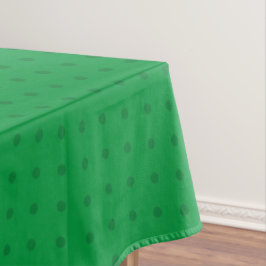 Toalha De Mesa BDs Pop de arte Pontos verdes