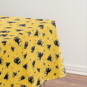 Toalha De Mesa Bee-Themed Tablecloth Presente de Aniversário pa