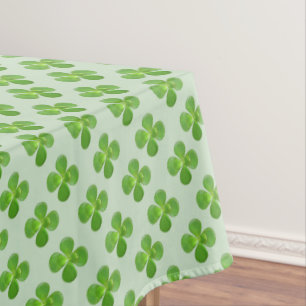 Toalha De Mesa Bela árvore de jade folhas verdes em verde claro