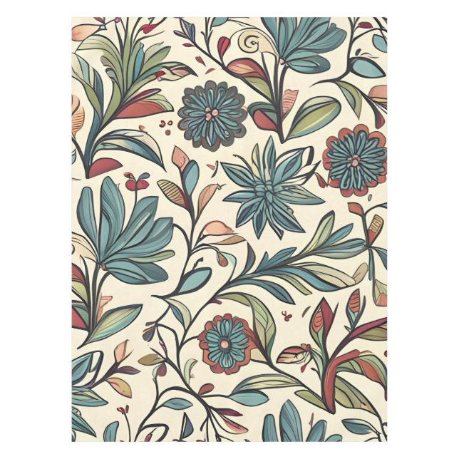 Toalha De Mesa Beleza Floral (Frente)