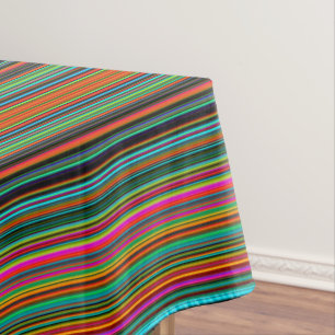 Toalha De Mesa Belo padrão colorido de distribuição multicolor