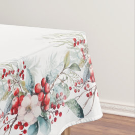 Toalha De Mesa Berries clássicos de férias de inverno