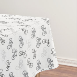 Toalha De Mesa Bicos de Cinza e preto