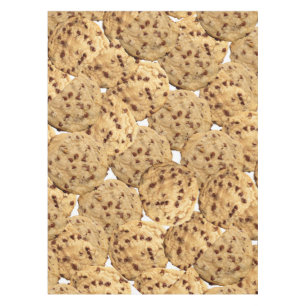 Toalha De Mesa Biscoitos caseiros dos pedaços de chocolate