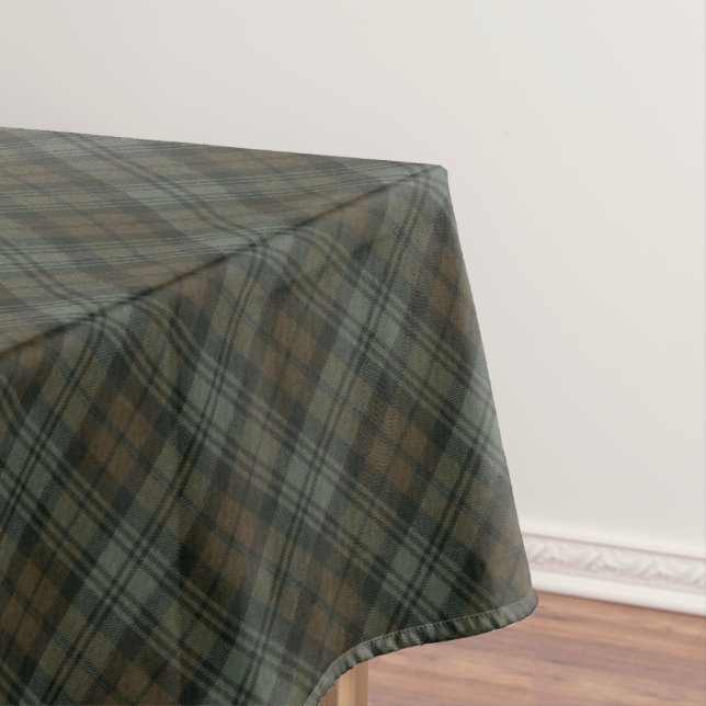 Toalha De Mesa Black Watch Weatheran Tartan Tablecloth Escocês (Posição Original)