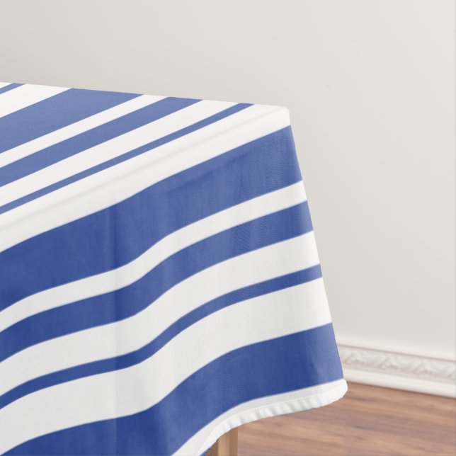 Toalha De Mesa Blue Jean Stripes (Posição Original)