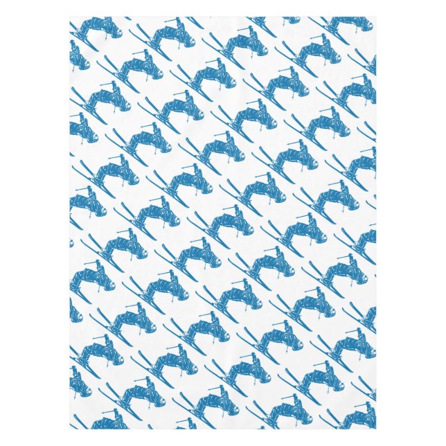 Toalha De Mesa Blue-Skier (Frente)