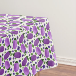 Toalha De Mesa Blush & Bloom Eggplant Collection – Ivory Glow